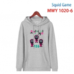 Squid game Long sleeve hooded ...
