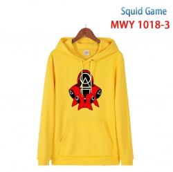 Squid game Long sleeve hooded ...