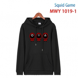 Squid game Long sleeve hooded ...