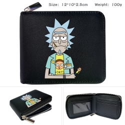 Rick and Morty Anime zipper bl...