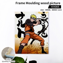 Naruto  Anime wooden frame pai...