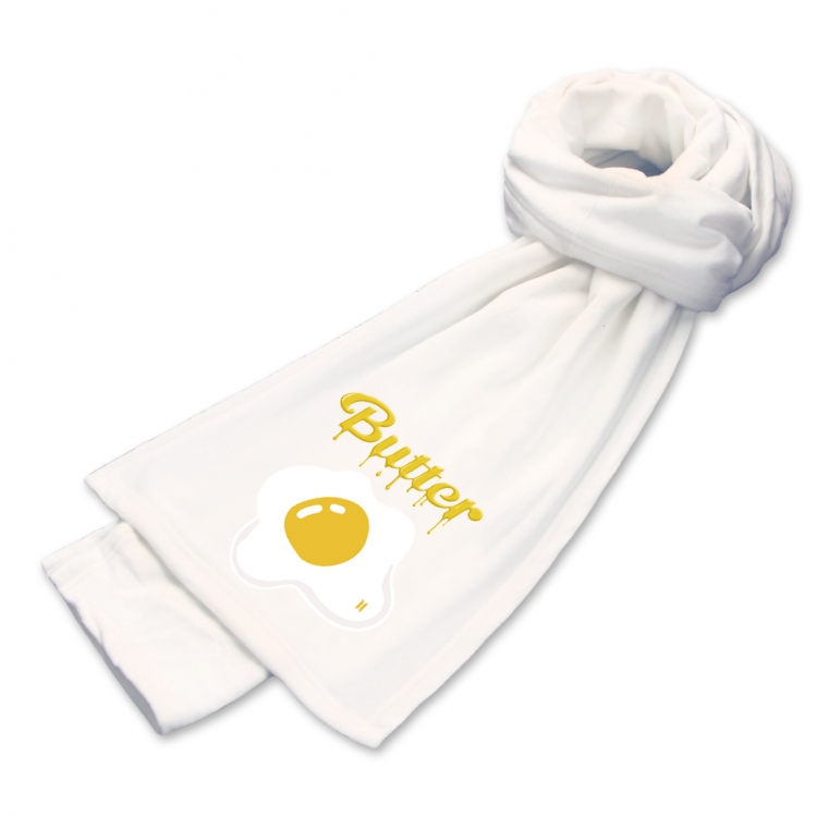 butter Anime mink fleece scarf 