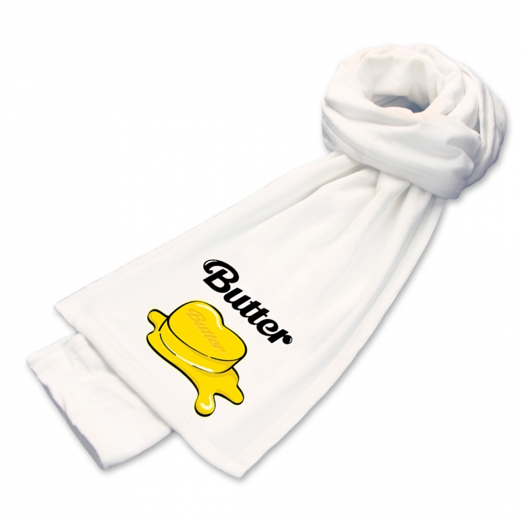 butter Anime mink fleece scarf 
