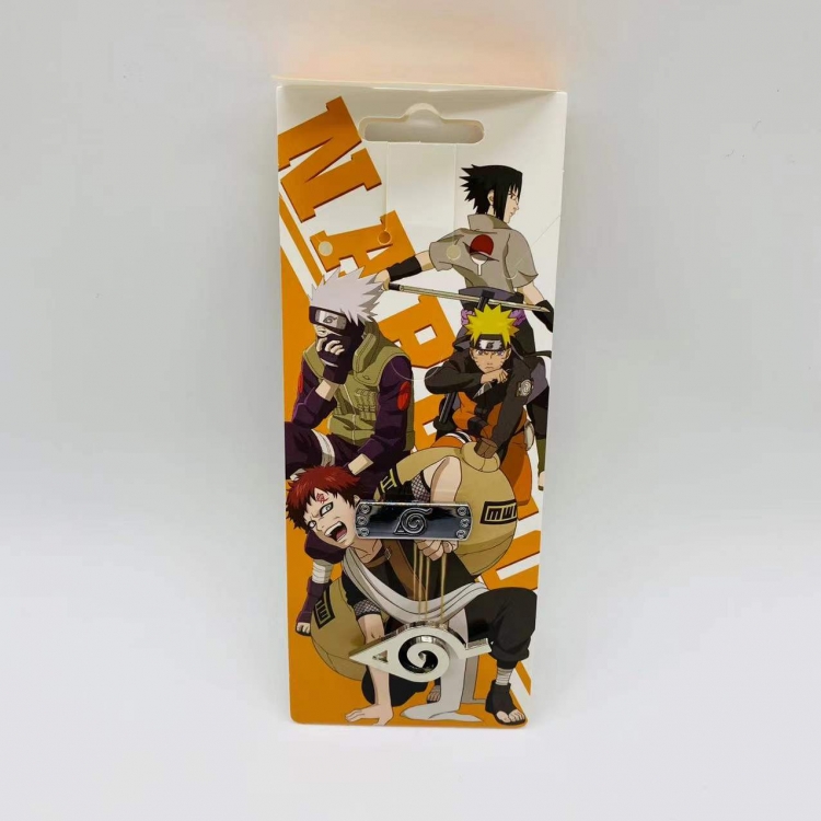Naruto anime cartoon metal brooch style H price for 5 pcs