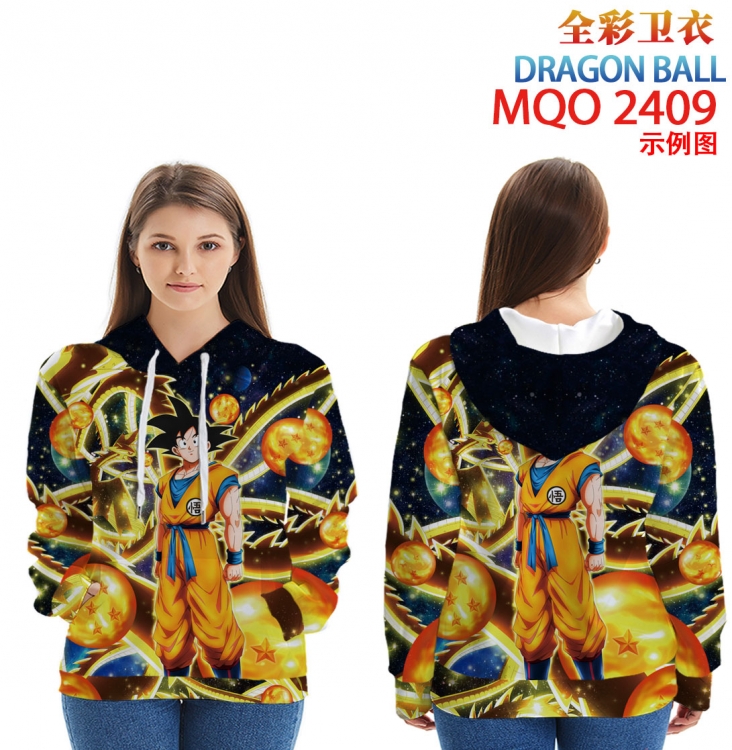 DRAGON BALL Full Color Patch pocket Sweatshirt Hoodie  from XXS to 4XL  MQO-2409