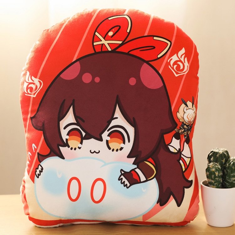Genshin Impact Double Sided Printing Plush Pillow Cushion Pillow 35CM