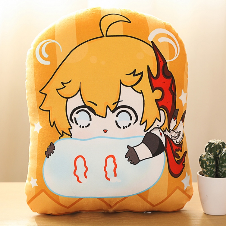 Genshin Impact Double Sided Printing Plush Pillow Cushion Pillow 35CM
