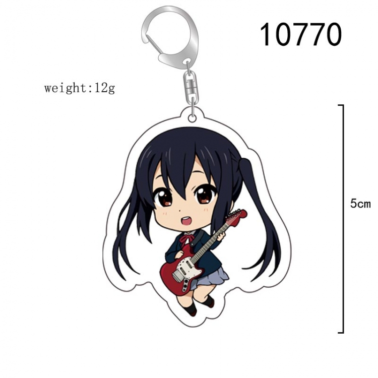 K-ON! Anime acrylic Key Chain  price for 5 pcs 10770