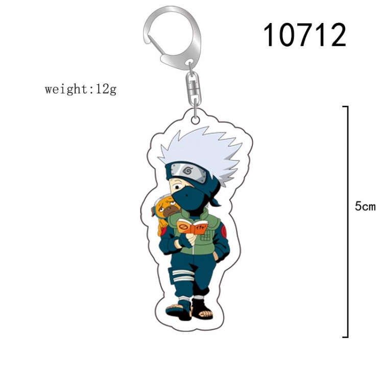 Naruto Anime acrylic Key Chain  price for 5 pcs 10712