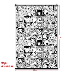 Ahegao black Plastic rod Cloth...