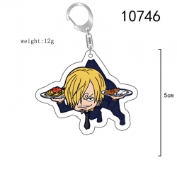 One Piece Anime acrylic Key Ch...