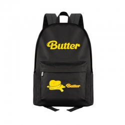 butter Anime Print Zipper Canv...