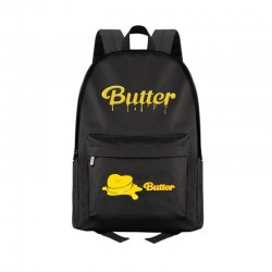 butter Anime Print Zipper Canv...