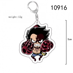 One Piece Anime acrylic Key Ch...