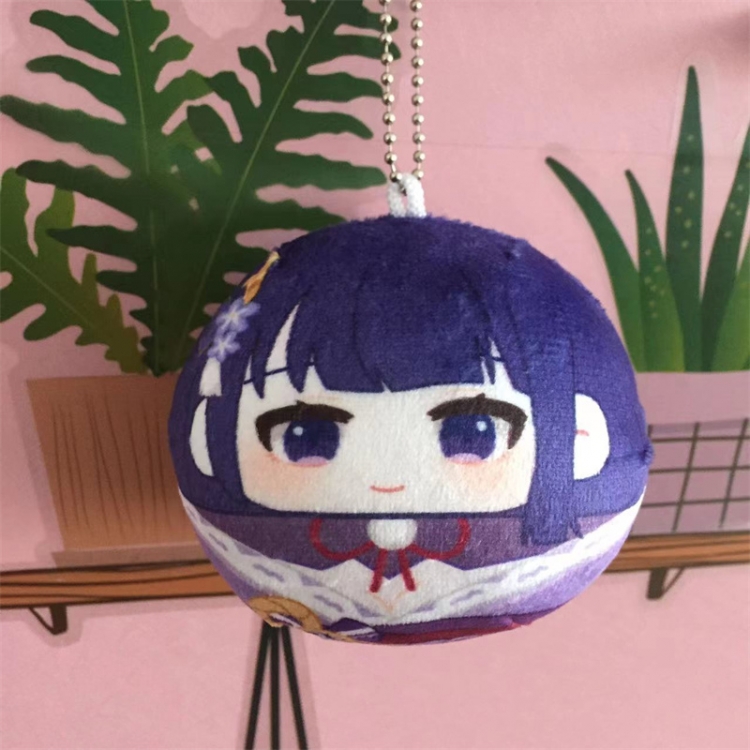 Genshin Impact Dango Plush Toy Small Pendant Keychain 8cm