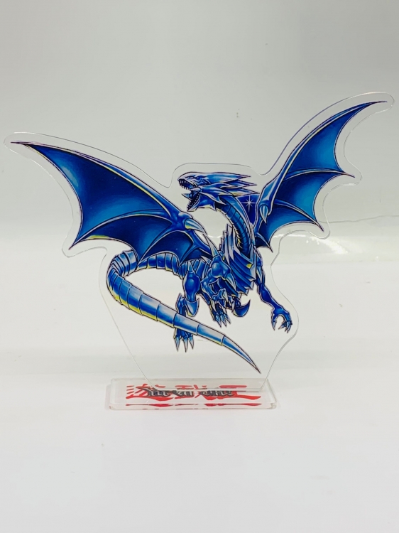 Yugioh Laser Acrylic Humanoid  keychain Standing Plates