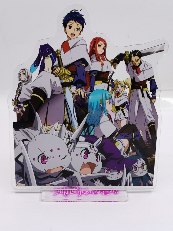 What about reincarnation spider Anime Laser Acrylic Humanoid  keychain Standing Plates