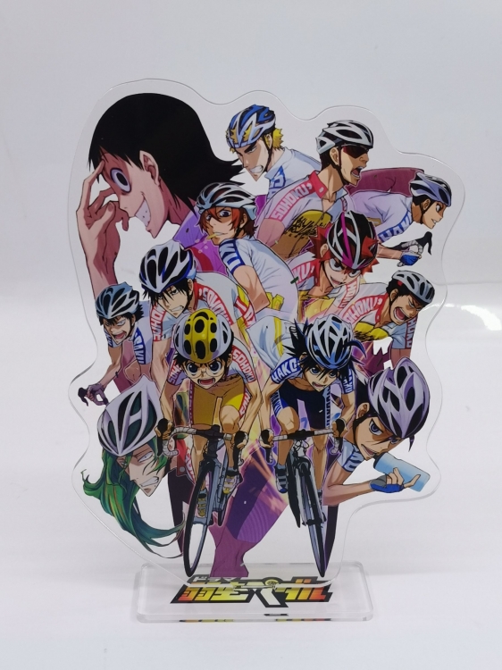 Yowamushi Pedal  Anime Laser Acrylic Humanoid  keychain Standing Plates