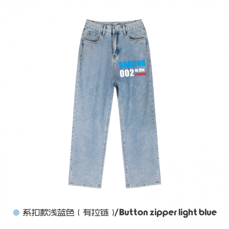 DARLING in the FRANX Elasticated No-Zip Denim Trousers from M to 3XL NZCK03-5