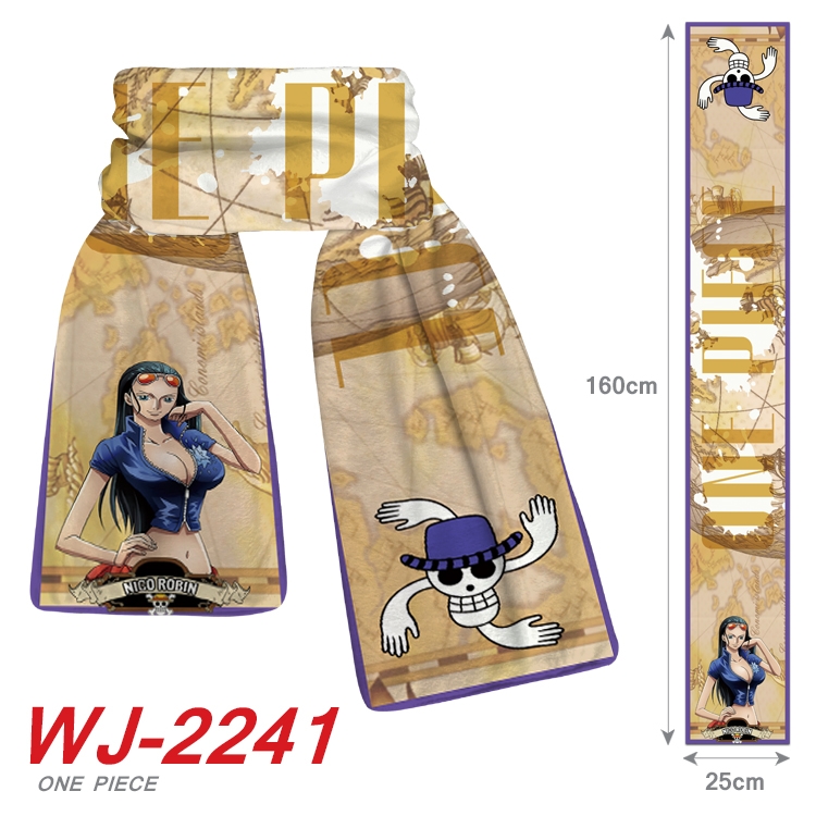 One Piece Anime Plush Impression Scarf WJ-2241