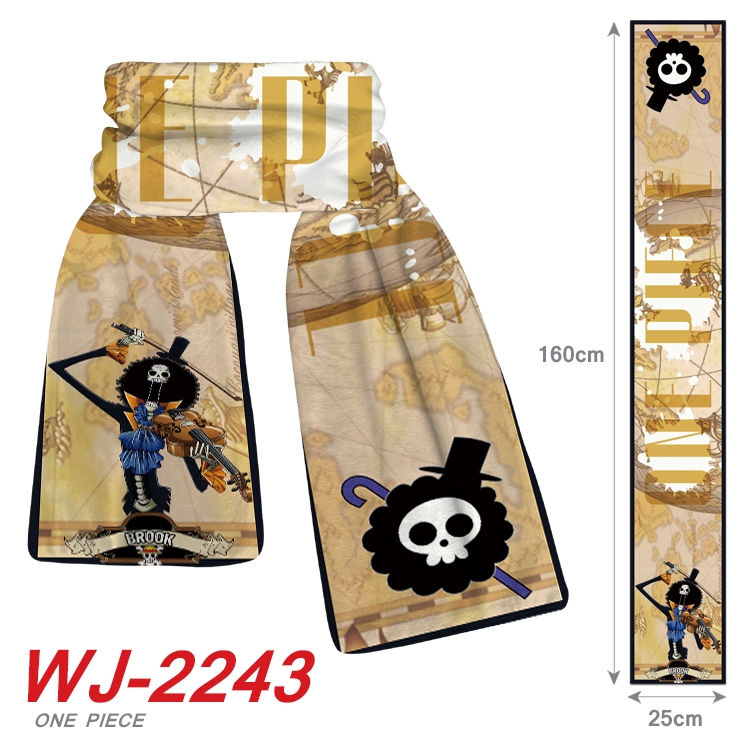 One Piece Anime Plush Impression Scarf WJ-2243