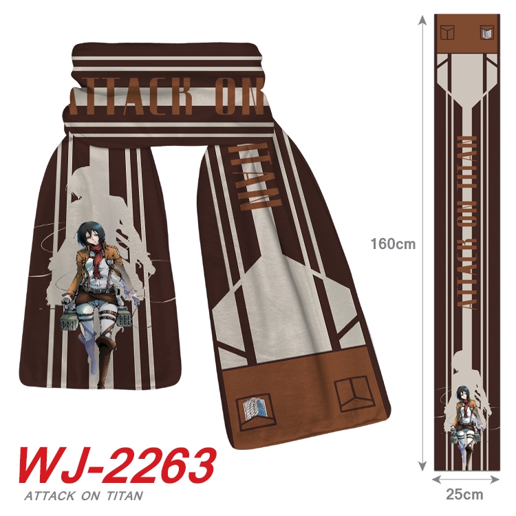 Shingeki no Kyojin  Anime Plush Impression Scarf WJ-2263