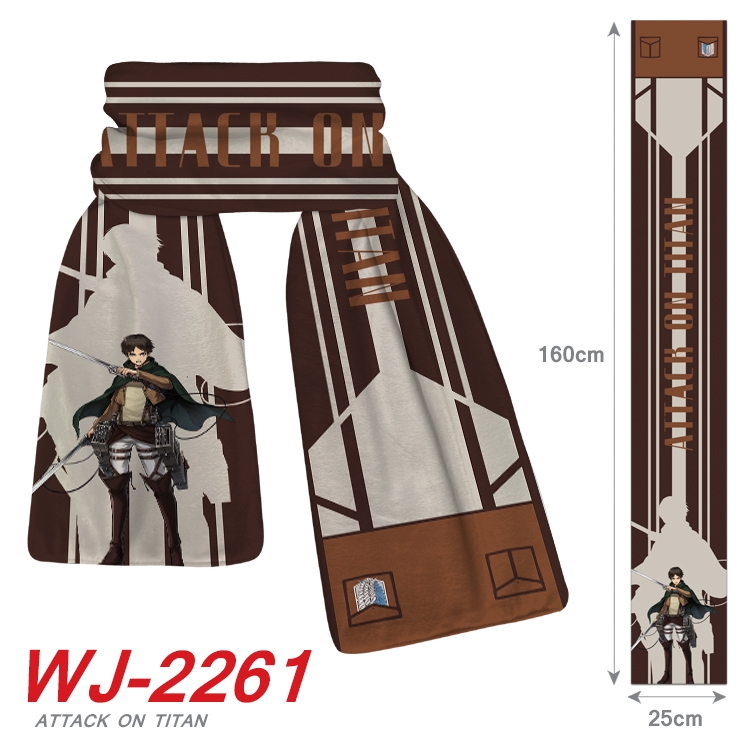Shingeki no Kyojin  Anime Plush Impression Scarf WJ-2261