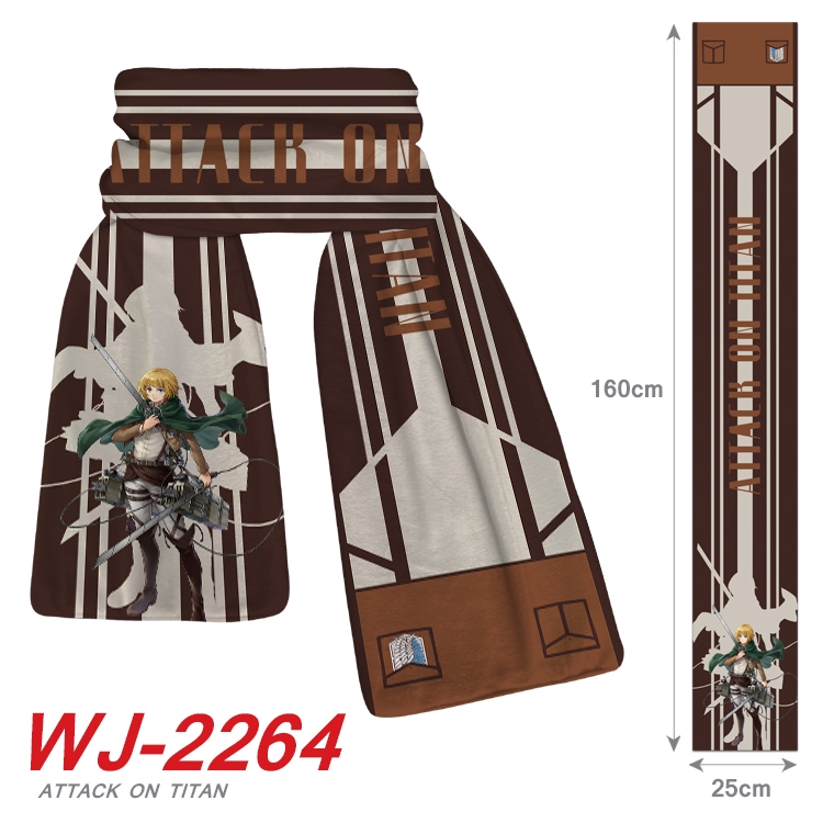 Shingeki no Kyojin  Anime Plush Impression Scarf WJ-2264