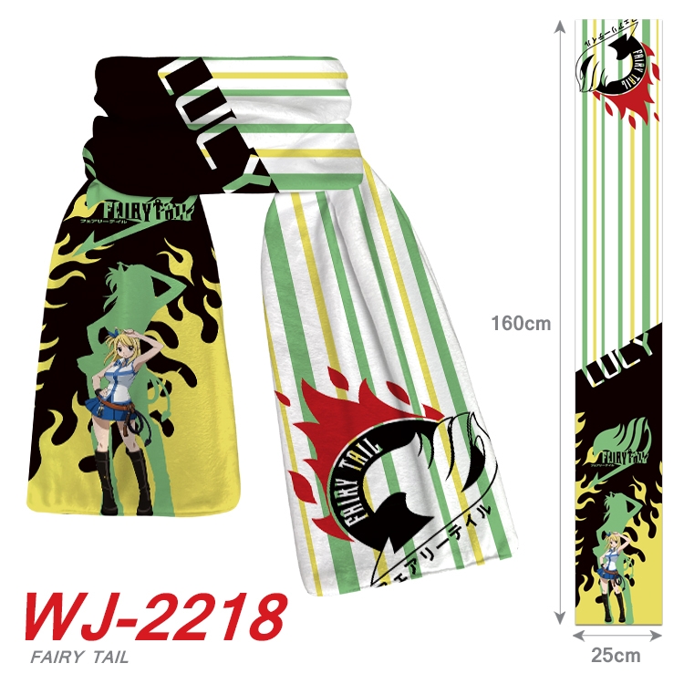 Fairy tail Anime Plush Impression Scarf  WJ-2218