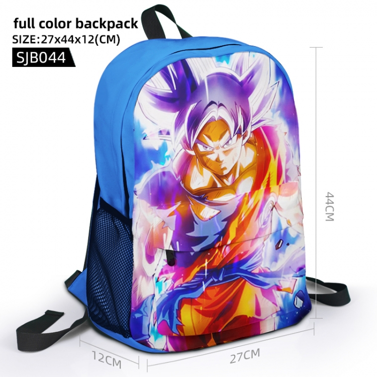 DRAGON BALL Animation surrounding full color backpack student school bag 27x44x12 SJB