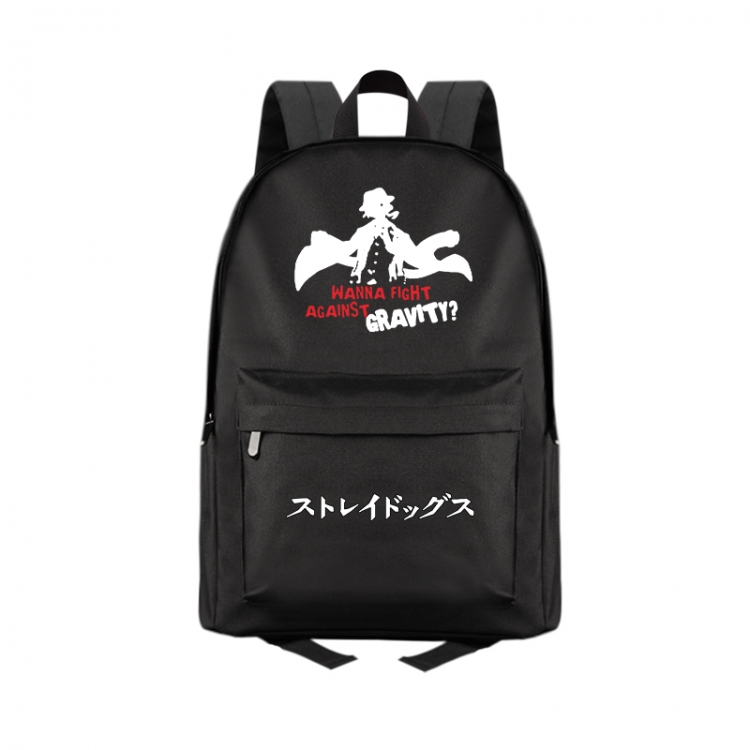No Longer Human Anime Print Zipper Canvas Multifunctional Storage Bag Backpack 41X29X16cm