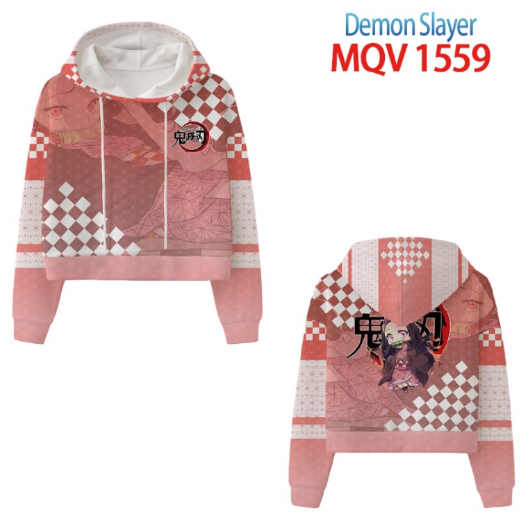 Demon Slayer Kimets Anime printed women's short sweater  from  XS to 4XL  MQV 1559