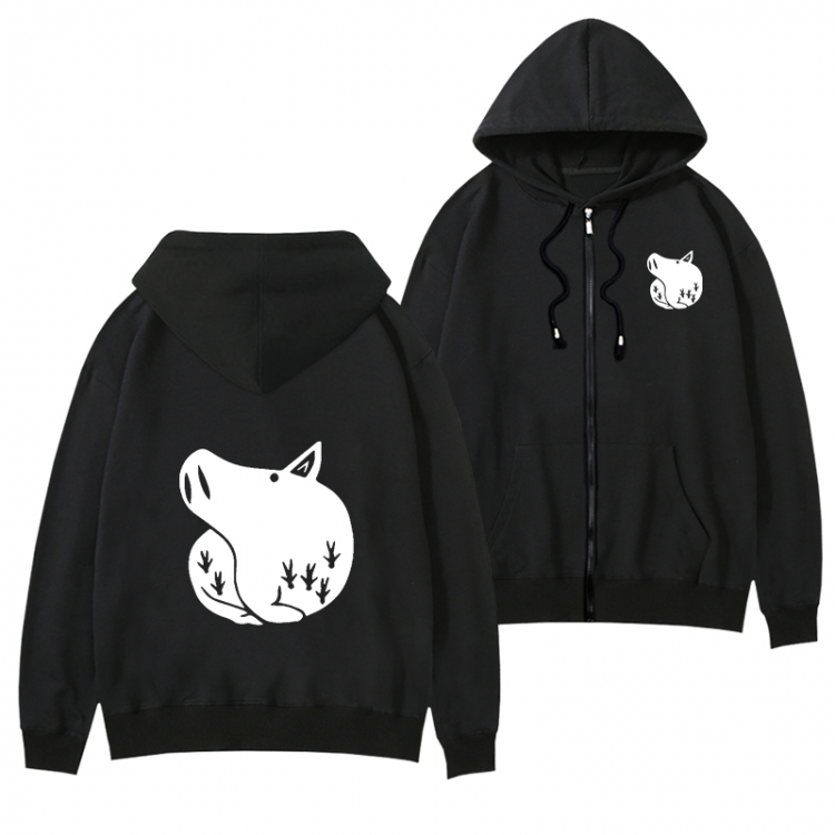 The Seven Deadly Sins Black Hooded Thick Zip Jacket Sweatshirt from S to 3XL  