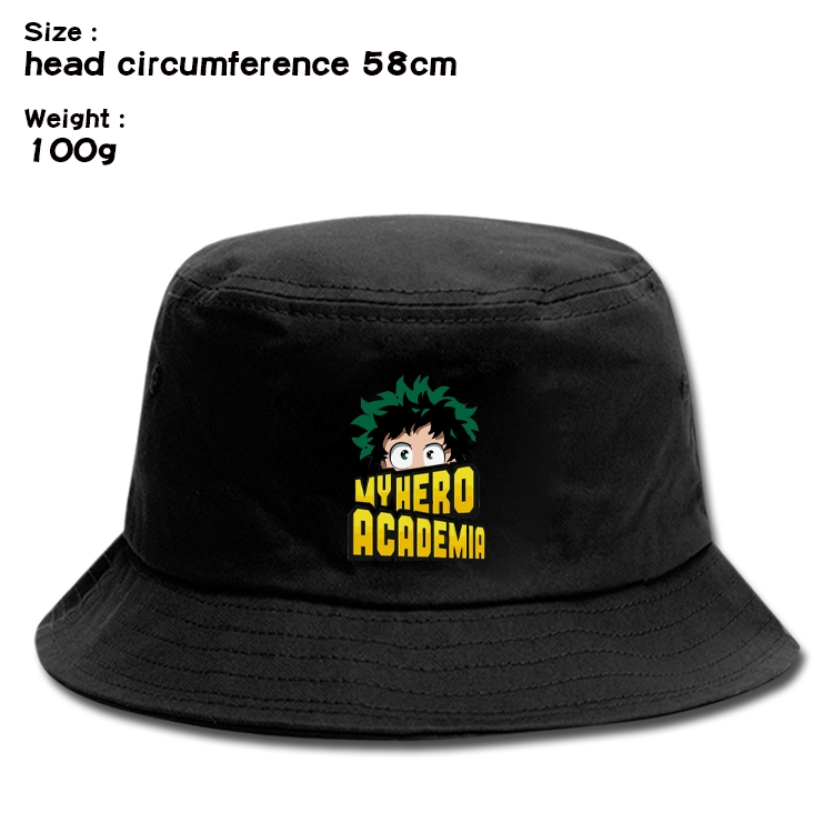 My Hero Academia  Anime canvas fisherman hat sun hat 58cm