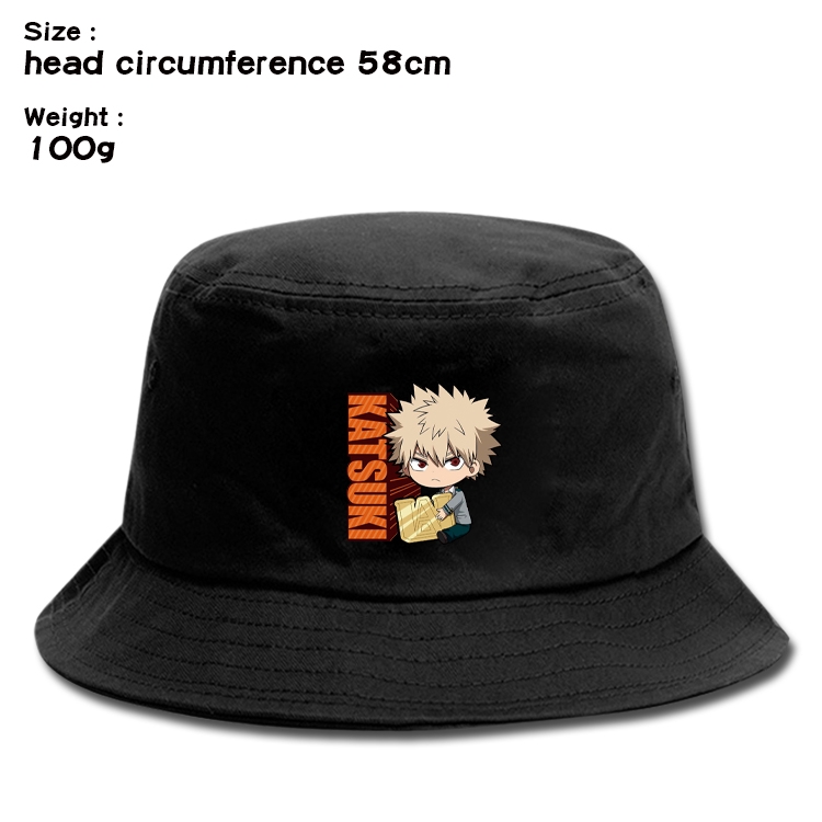 My Hero Academia  Anime canvas fisherman hat sun hat 58cm