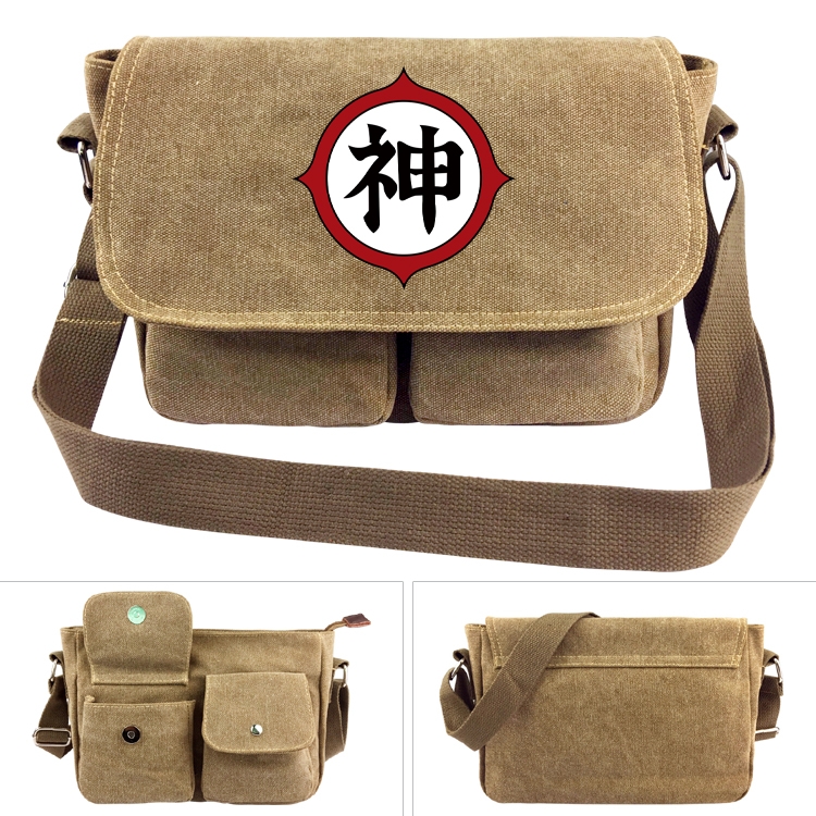 DRAGON BALL Anime peripheral canvas shoulder bag shoulder bag 7x28x20cm