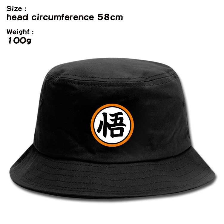  DRAGON BALL  Anime canvas fisherman hat sun hat 58cm