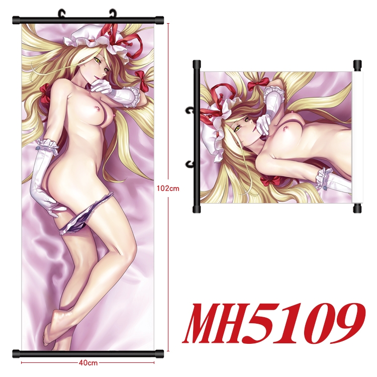 Tolove Anime black Plastic rod Cloth painting Wall Scroll 40X102CM  MH5109