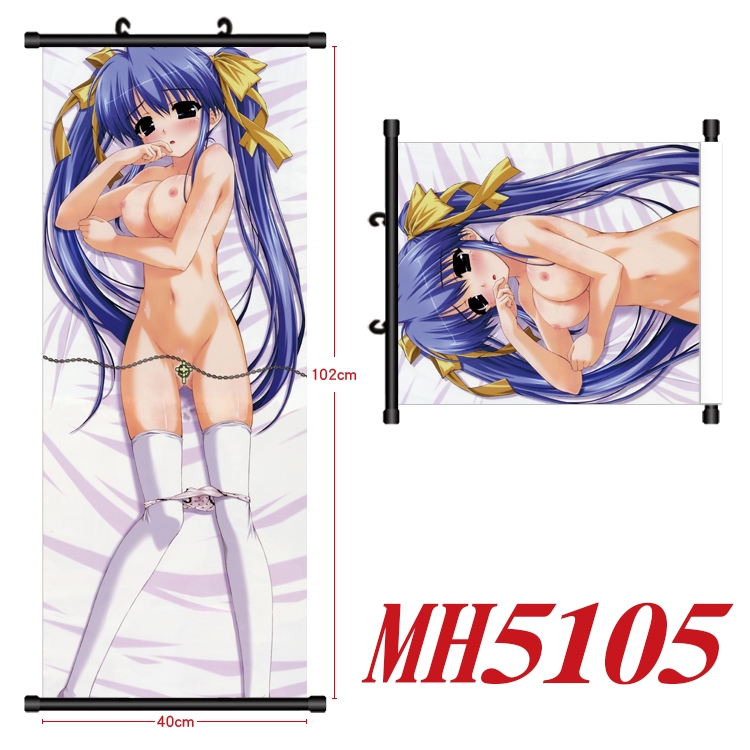Tolove Anime black Plastic rod Cloth painting Wall Scroll 40X102CM  MH5105