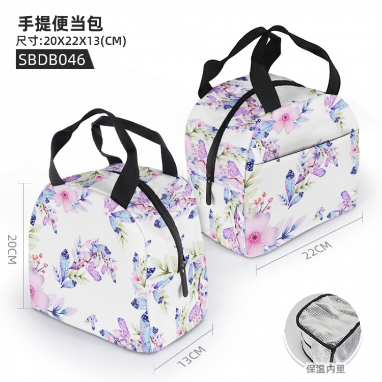 Flower Plant Tote Bag 20X22X13cm SBDB046