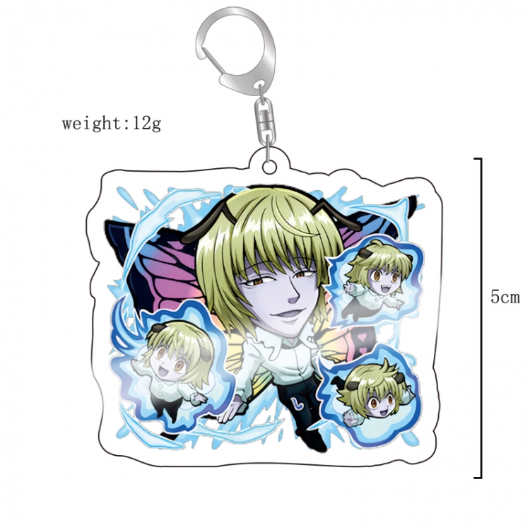 HunterXHunter Anime acrylic Key Chain  price for 5 pcs 11536