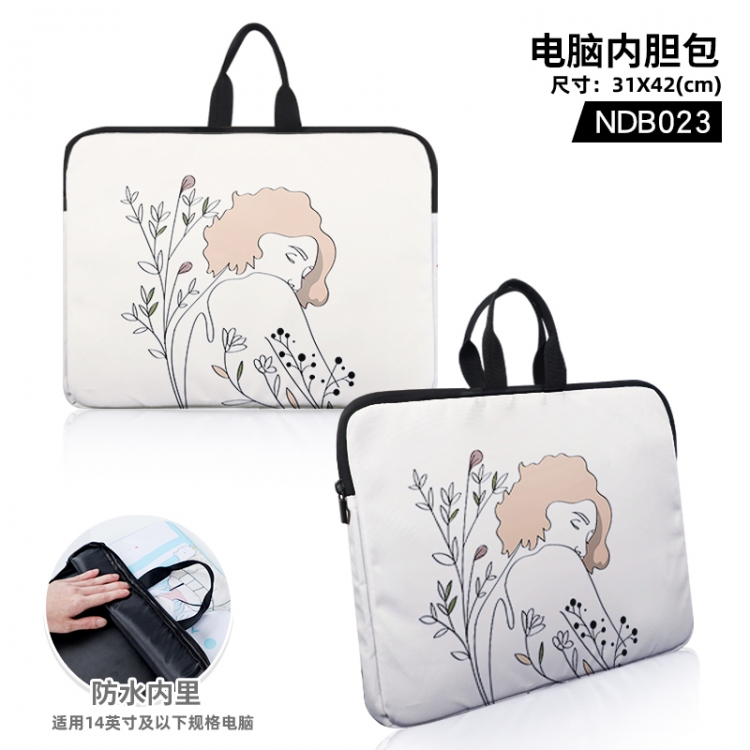 Abstract Computer Sleeve Bag 31x41cm NDB023