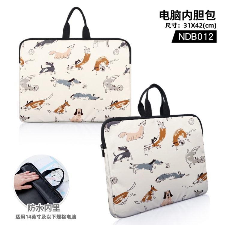 Personalized Print Computer Sleeve Bag 31x41cm NDB012