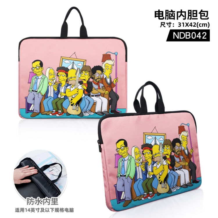 The Simpsons Cartoon Computer Sleeve Bag 31x41cm NDB042