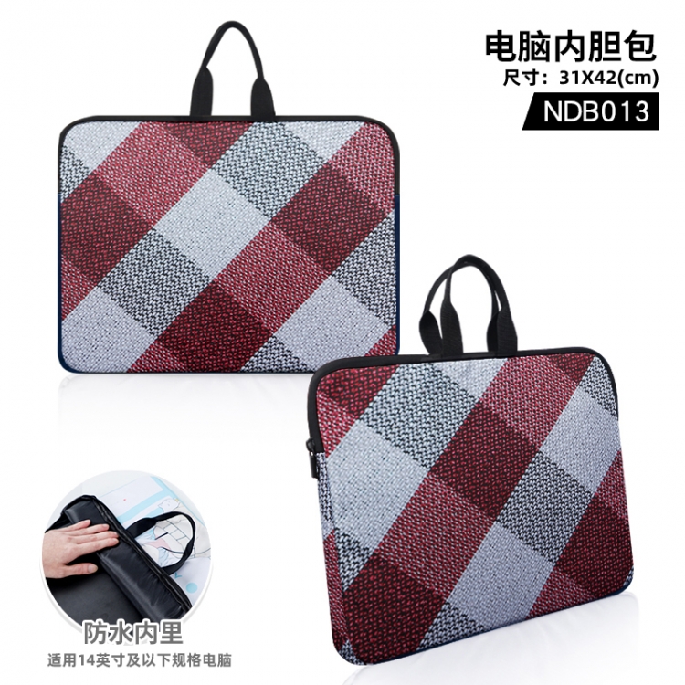 Personalized Pattern Computer Sleeve Bag 31x41cm NDB013
