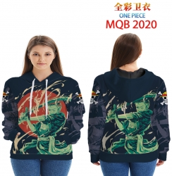 One Piece Full color hooded sw...