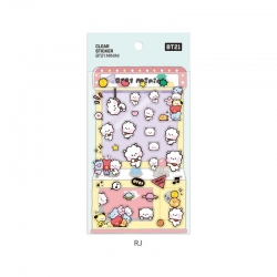BTS Transparent stickers mini ...