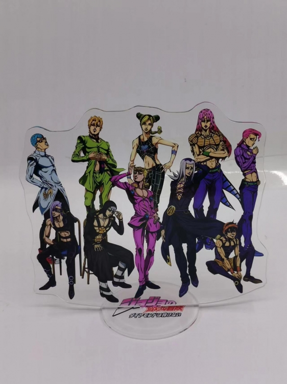 Genshin Impact Anime Laser Acrylic Humanoid  keychain Standing Plates  5701