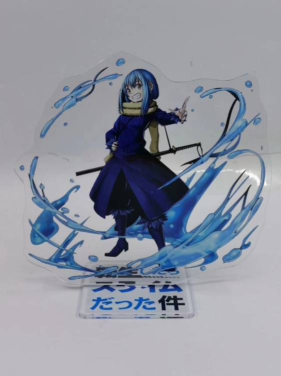 Genshin Impact Anime Laser Acrylic Humanoid  keychain Standing Plates  5646