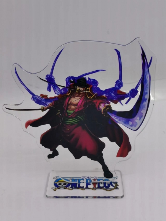 Genshin Impact Anime Laser Acrylic Humanoid  keychain Standing Plates 5658